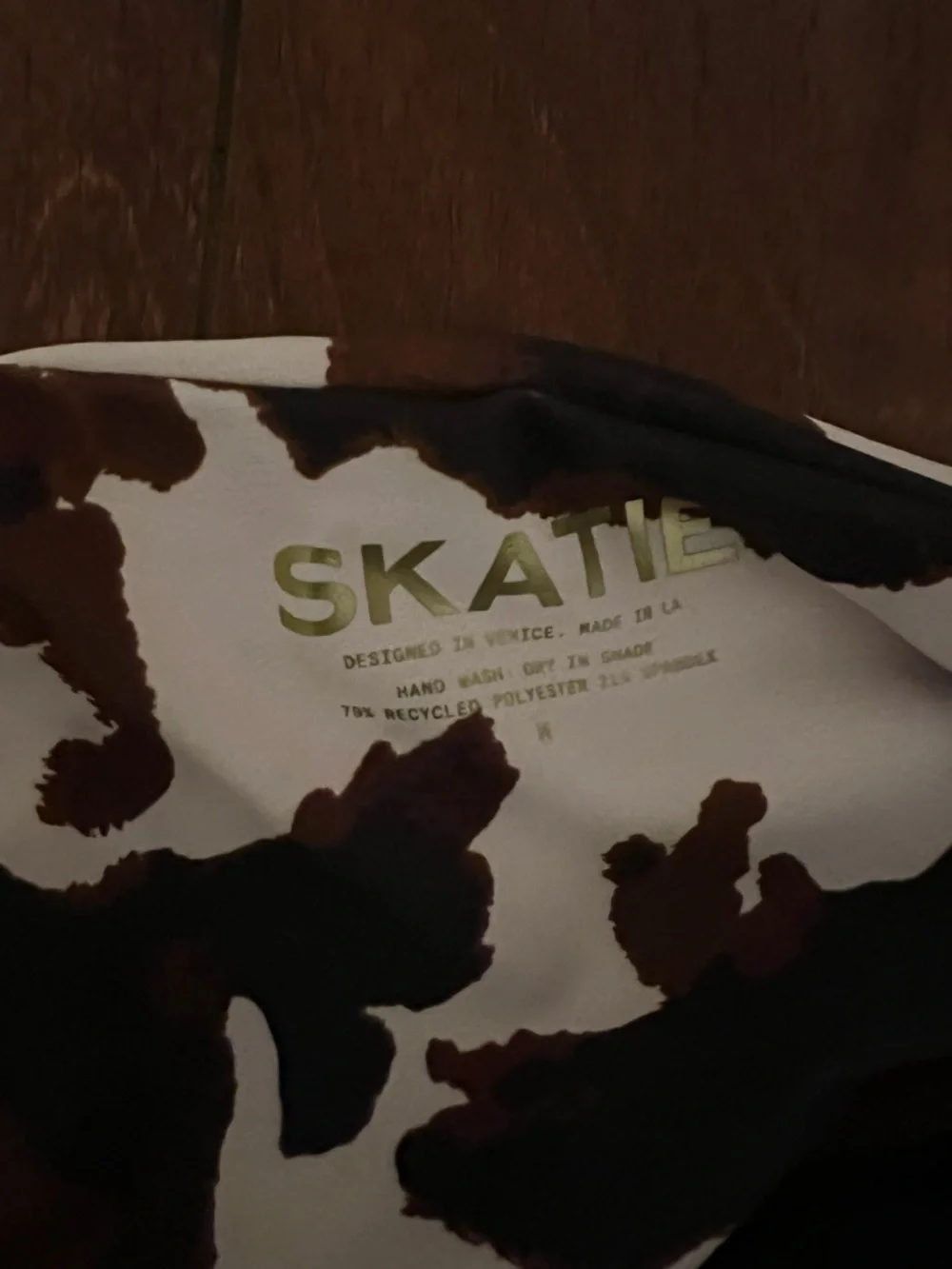 NWT Skatie Raye One Piece in Dallas Print Size M - Picture 3 of 6